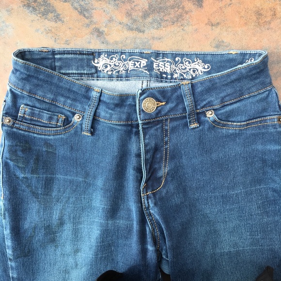 Express button fly skinny legging jeans - Picture 6 of 6